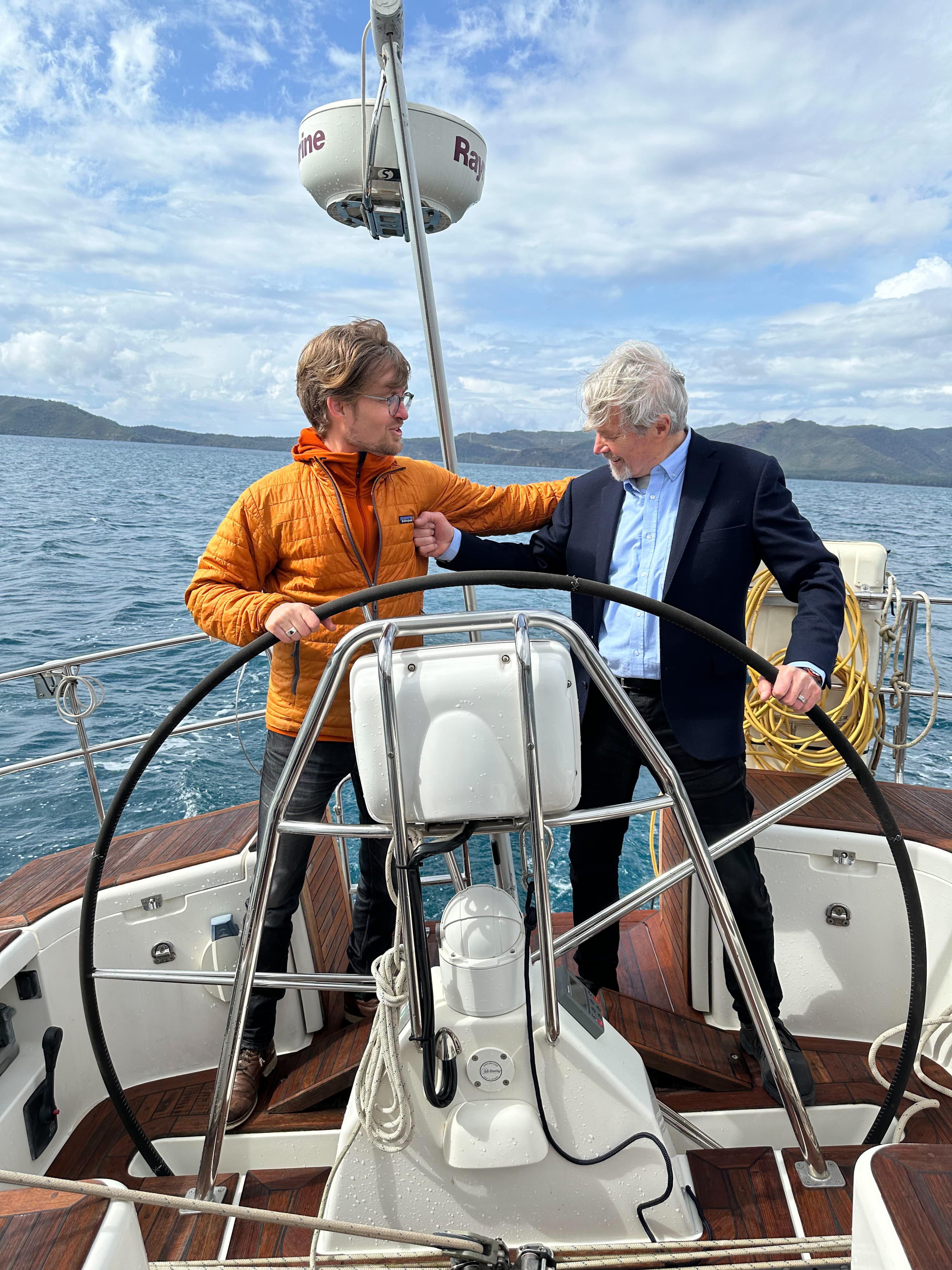 Iris on the passage from Turkey to Sweden