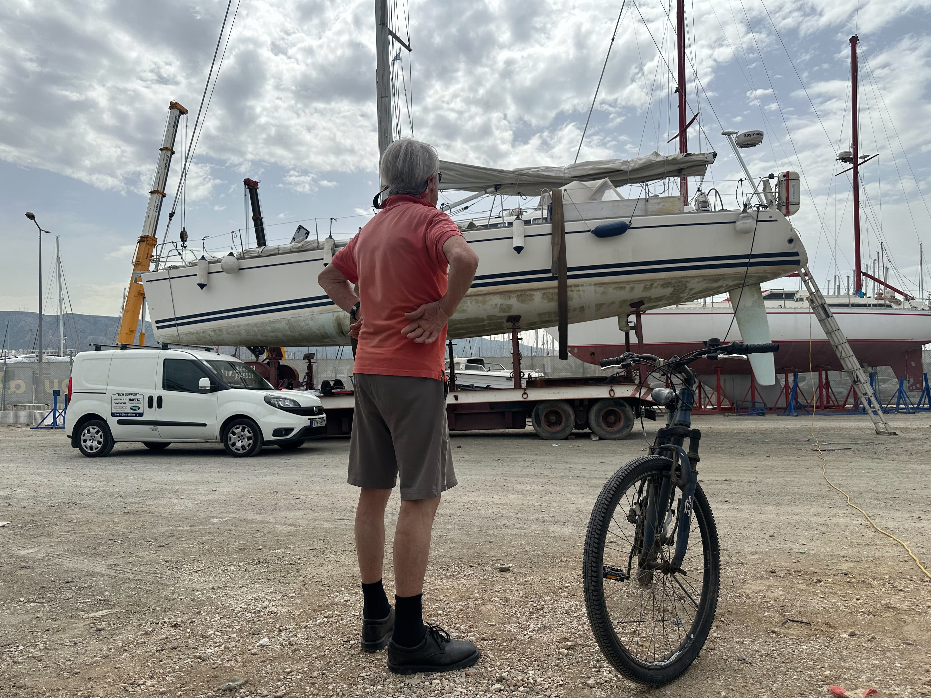 Hopplösa reparationer på land