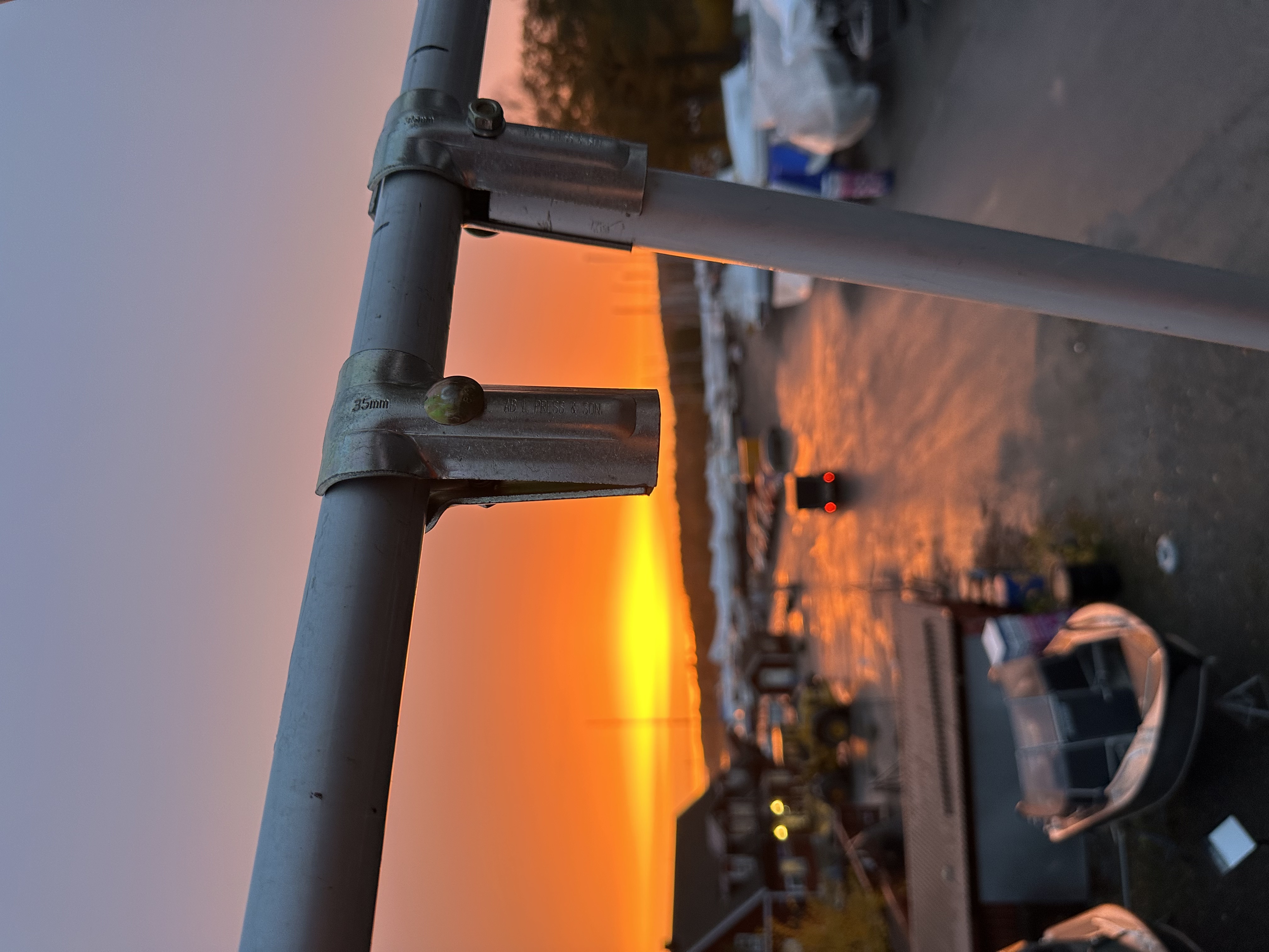 End of a long weekend — the view from the marina